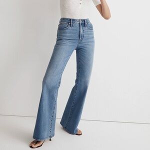 Madewell Women's Blue Flare Jeans